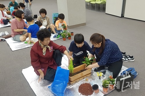 영주시, 할매할배의 날 '우리가족 정원 꾸미기 행사' 개최