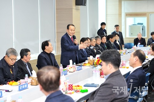 김영만 군위군수, 2020년 읍면 주민과의 대화