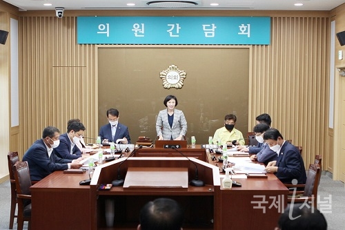 예천군의회, 8월 의원간담회 개최