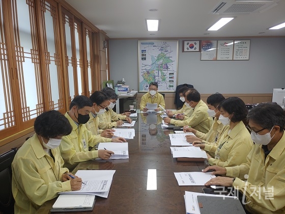 안전도시 경산, 장마 대비 관계부서 대처상황 긴급점검회의 개최