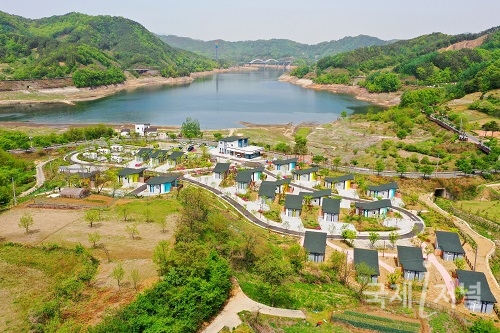 김천 부항댐 수변 경관 조성사업 완료