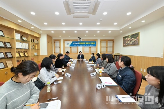 김광열 영덕군수, 민원담당 직원들과 소통간담회 개최